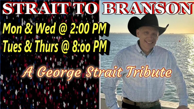 George Straight Triibute Show in Branson, MO at God & Country Theatre